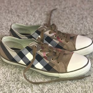 Burberry sneakers shoes Size 41 11 plaid